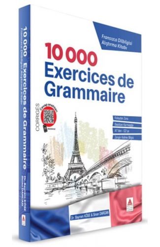 10 000 Exercices de Grammaire Fransızca Dilbilgisi Alıştırma Kitabı