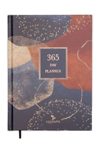 2021 365 Day Planner -Terracotta (Ciltli)
