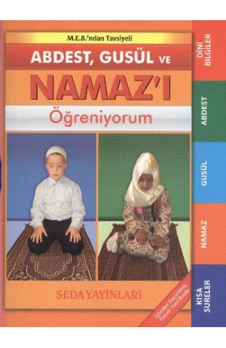 Abdest Gusül ve Namazı Öğreniyorum Cep Boy