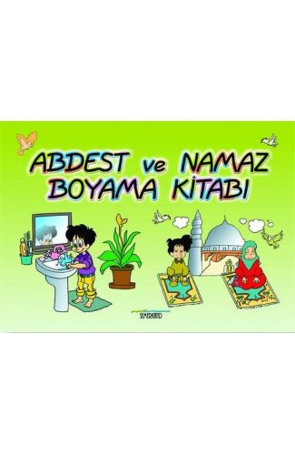 Abdest ve Namaz Boyama Kitabı