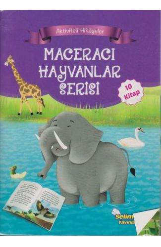 Aktiviteli Hikayeler - Maceracı Hayvanlar Serisi 10 Kitap