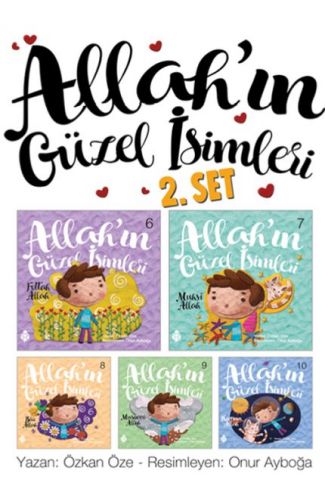 Allah'ın Güzel İsimleri Seti 2 (5 Kitap)