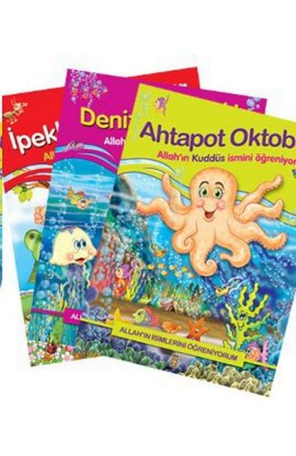 Allahın İsimlerini Öğreniyorum (10 Kitap Takım)