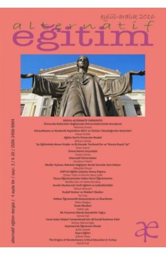 Alternatif Eğitim Dergisi Sayı 3
