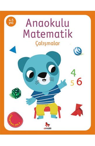 Anaokulu Matematik Çalışmalar 4-5 Yaş Çıkartmalarla