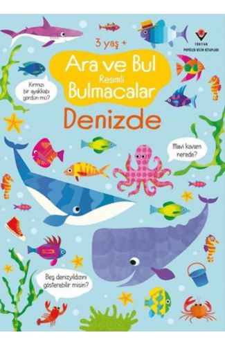 Ara Ve Bul Resimli Bulmacalar - Denizde