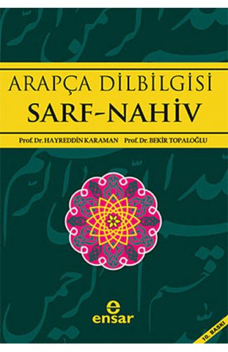 Arapça Dilbilgisi Sarf -Nahiv