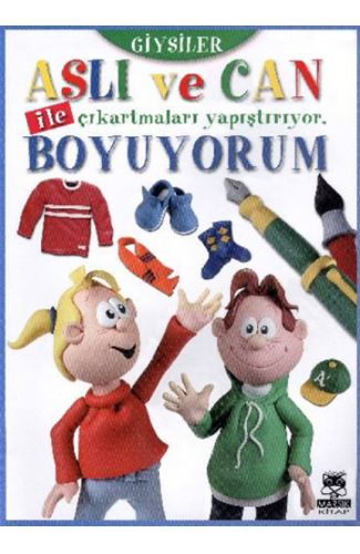 Aslı Ve Can Giysiler Çıkartma Boyama