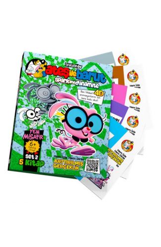 Ateş İle Barut Yeni Misafir Ar (4D) Animasyonlu Kitap Set 2