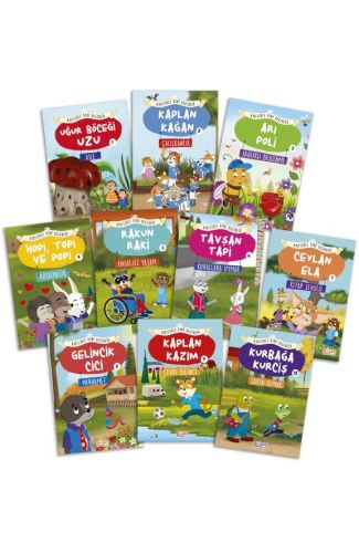 Ayetlerle Dini Değerler Set (10 Kitap)