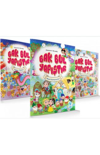 Bak Bul Yapıştır (3 Kitap)