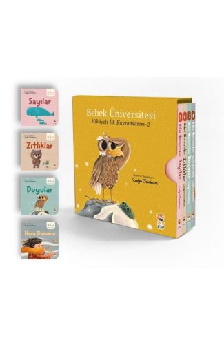Bebek Üniversitesi Set 2 (4 Kitap)