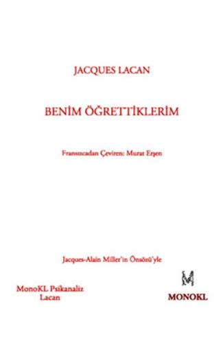 Benim Öğrettiklerim