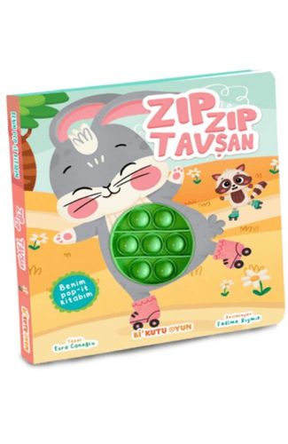 Benim Pop - İt Kitabım Zıp Zıp Tavşan (Tak Çıkar)