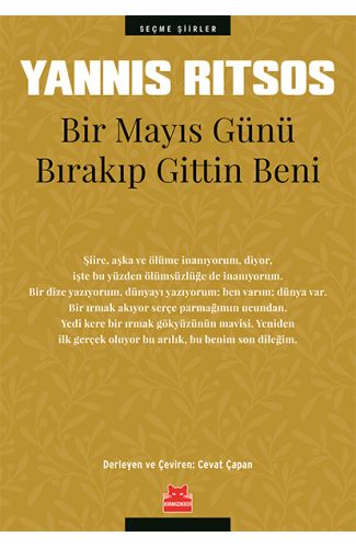Bir Mayıs Günü Bırakıp Gittin Beni