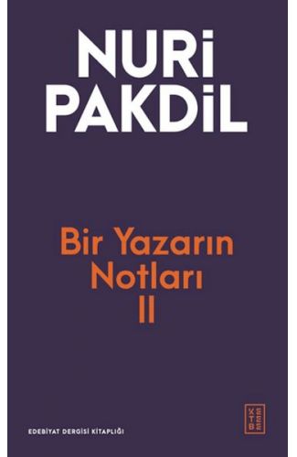 Bir Yazarın Notları II