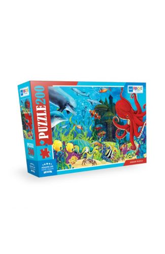 Blue Focus - Aquatic Life (Deniz Yaşamı) - Puzzle 200 Parça