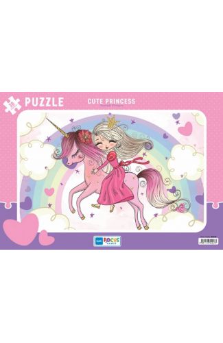 Blue Focus Cute Princess (Sevimli Prenses) - Puzzle 30 Parça