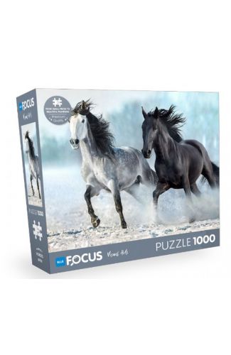 Blue Focus Horses (Atlar) - 1000 Parça