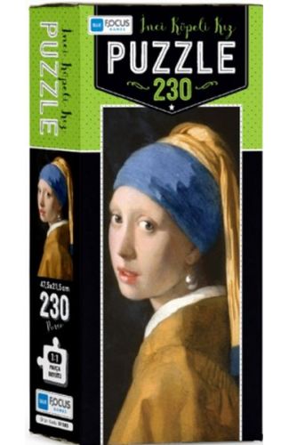 Blue Focus İnci Küpeli Kız - Puzzle 230 Parça
