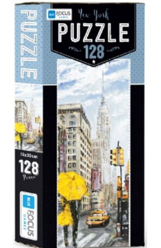 Blue Focus New York - Puzzle 128 Parça