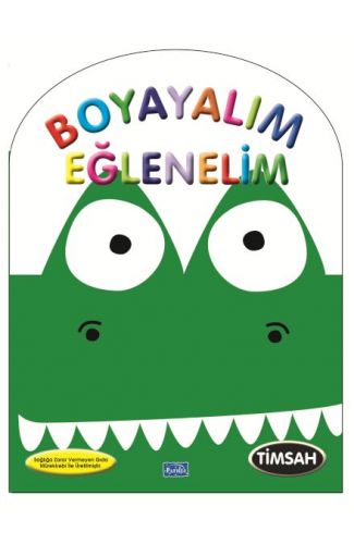 Boyayalım Eğlenelim Timsah