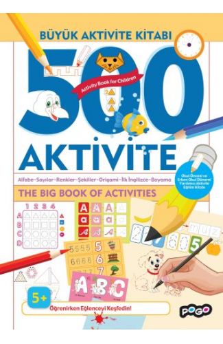 Büyük Aktivite Kitabı - 500 Zeka Oyunu