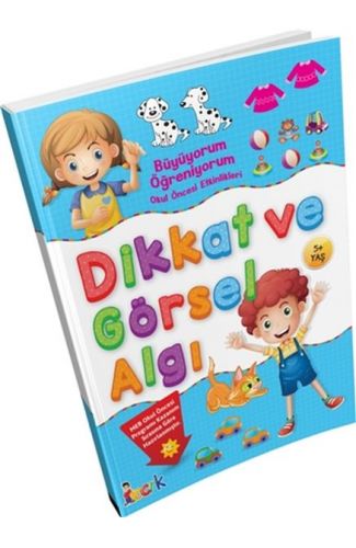 Büyüyorum Öğreniyorum Okul Öncesi Etkinlikleri Dikkat ve Görsel Algı