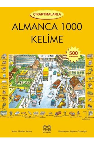 Çıkartmalarla Almanca 1000 Kelime