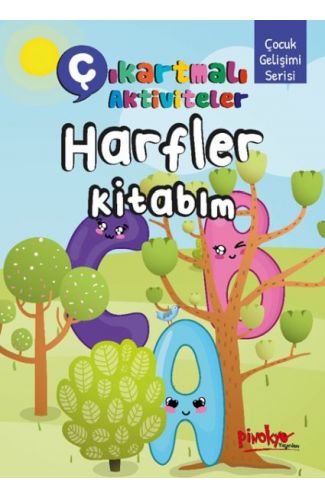 Çıkartmalı Aktiviteler Harfler Kitabım