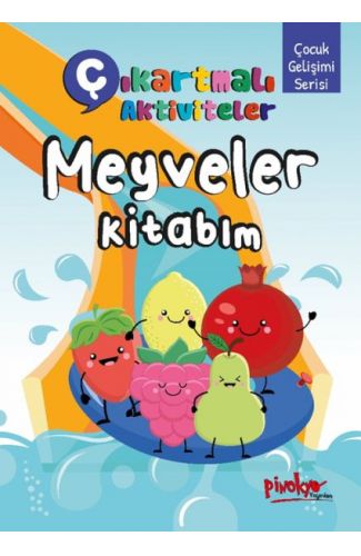 Çıkartmalı Aktiviteler Meyveler Kitabım