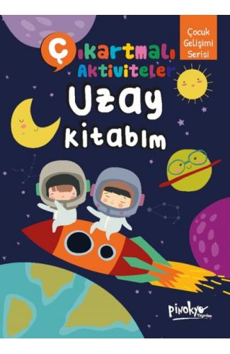 Çıkartmalı Aktiviteler Uzay Kitabım