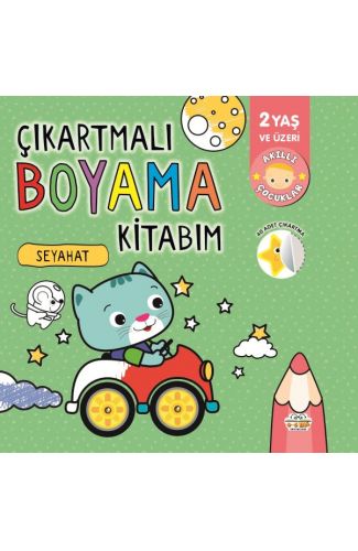 Çıkartmalı Boyama Kitabım-Seyahat