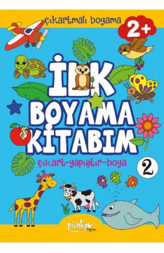 Çıkartmalı İlk Boyama Kitabım 2+ Yaş-2