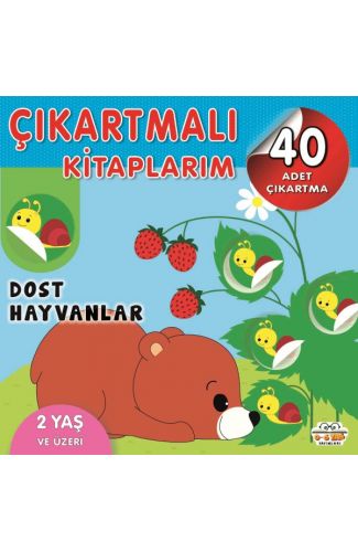 Çıkartmalı Kitaplarım-Dost Hayvanlar