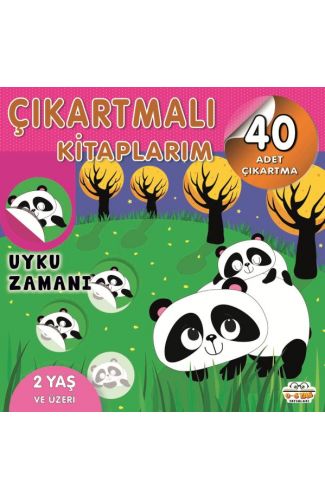 Çıkartmalı Kitaplarım-Uyku Zamanı