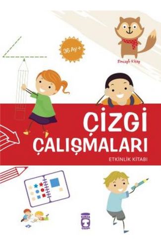 Çizgi Çalışmaları Etkinlik Kitabı (36 Ay)