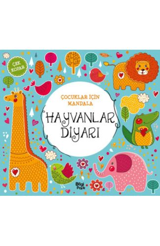 Çocuklar İçin Mandala - Hayvanlar Diyarı