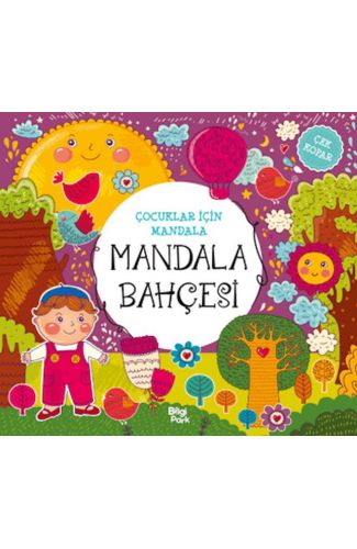 Çocuklar İçin Mandala - Mandala Bahçesi