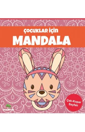 Çocuklar İçin Mandala - Pembe