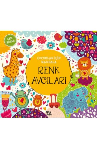 Çocuklar İçin Mandala - Renk Avcıları