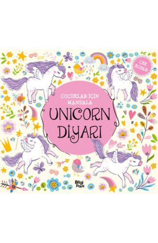 Çocuklar İçin Mandala - Unicorn Diyarı