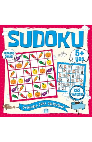 Çocuklar İçin Sudoku Kes Yapıştır (5+ Yaş)