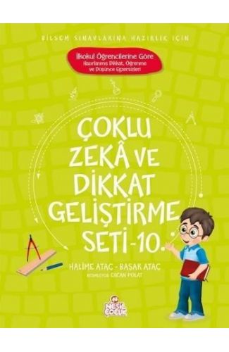 Çoklu Zeka ve Dikkat Geliştirme Seti (10 Kitap)