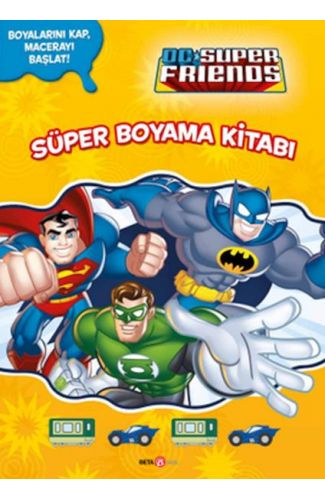 Dc Super Friends Süper Boyama Kitabı