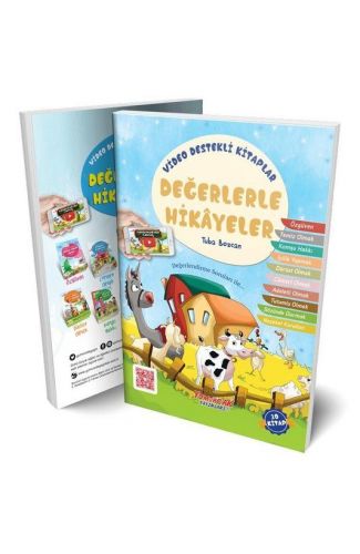 Değerlerle Hikayeler - 10 Kitap Takım