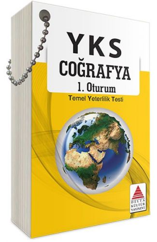 Delta Kültür YKS 1. Oturum Coğrafya Kartları (TYT)
