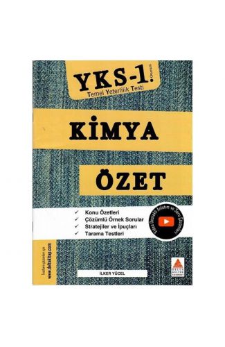 Delta Kültür YKS 1. Oturum Kimya Özet (TYT)