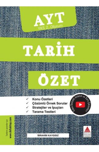 Delta Kültür YKS 2. Oturum Tarih Özet