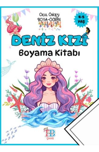 Denizkızı Boyama Kitabı